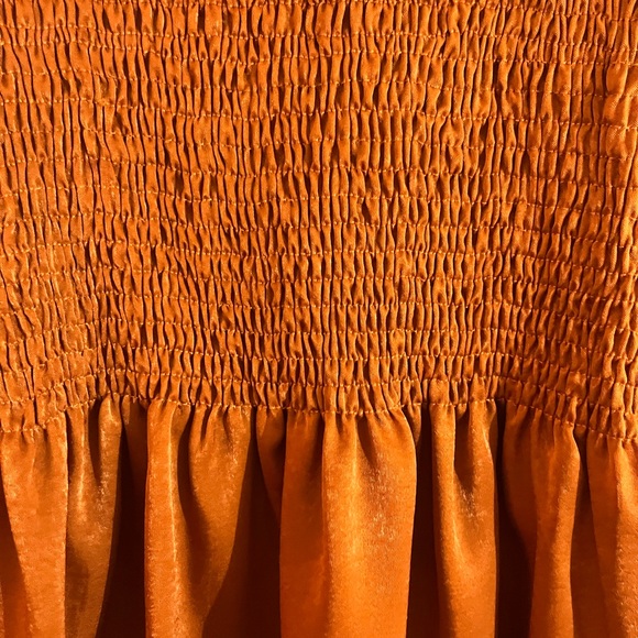 Orange Fitted Top - Picture 2 of 2